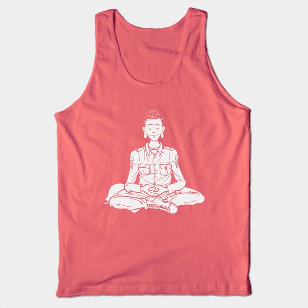 Peace. Everyone is Buddha! Tank Top by danrop